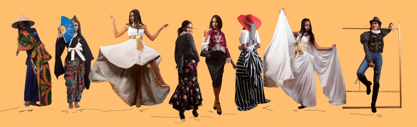 Full Dialogue collection lineup on the runway