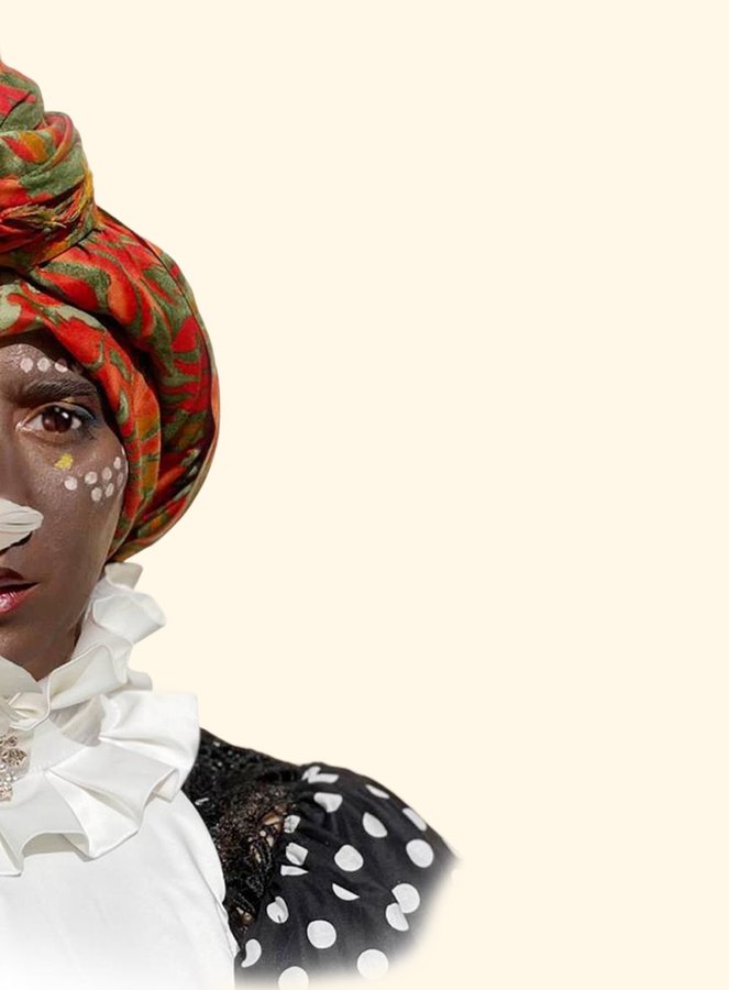 Dialogue collection editorial portrait, close detail